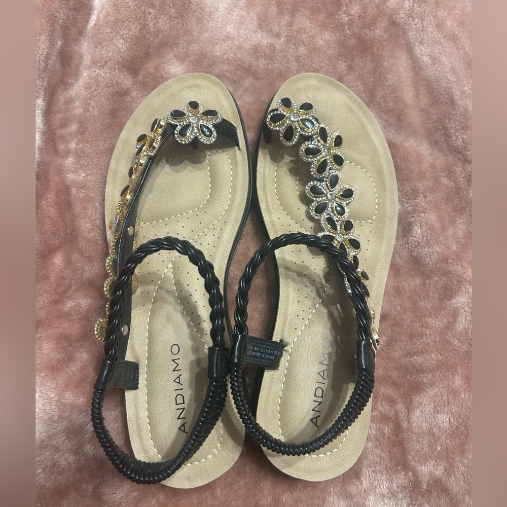 Black Women's Sandals